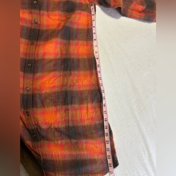 Toad&Co Re-Form Flannel Plaid Shirtdress - Picture 8 of 9